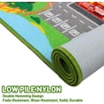 thumbnail image 4 of Kids Carpet Car Play Rug for Playroom, Play Rugs Town City Road Map Rug, Extra Large Boys Kids Car Track Carpet for Playroom, Bedroom, Living Room, Green 150X100 CM, 4 of 5
