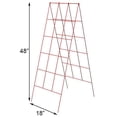 thumbnail image 2 of Panacea A-Frame Plant Supports, Red, 48", Pack of 10, 2 of 2