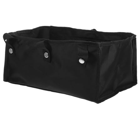 ELAYARD Black Underseat Storage Basket with Hanging Attachment for Walkers and Wheelchairs