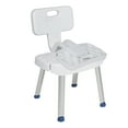 thumbnail image 3 of Drive Medical Bathroom Safety Shower Chair with Folding Back, 3 of 3