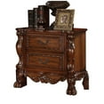 thumbnail image 3 of Miekor Furniture Cherry Oak 2-Drawer Nightstand B5A4616, 3 of 5