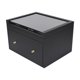 thumbnail image 1 of Caja organizadora de tarjetas coleccionables y deportivas de primera calidad. Negro, 1 of 9