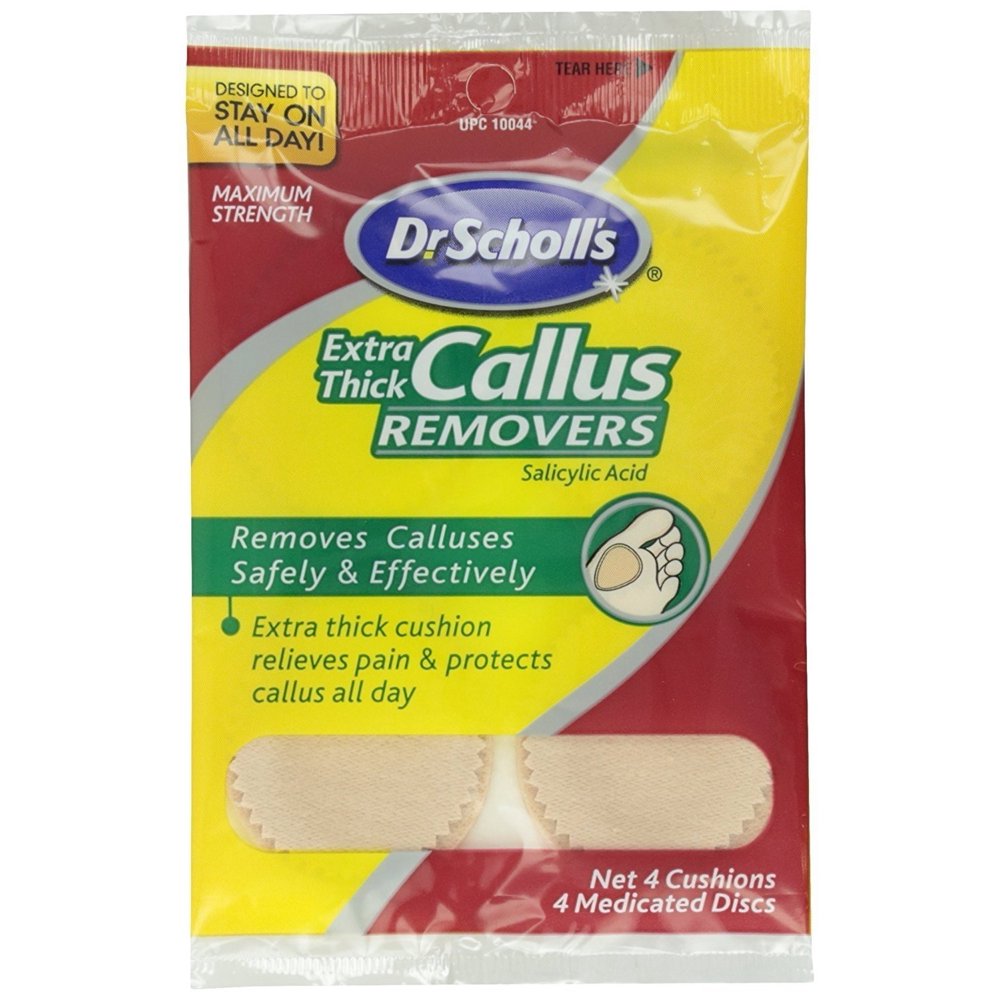 Dr. Scholls Callus Removers Extra Thick Soft Cushions 4 Each