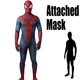 thumbnail image 1 of Disfraz de Halloween para hombre y niño, traje de Spiderman, el increíble superhéroe Zentai, TASM 1 Fivean unisex, 1 of 2