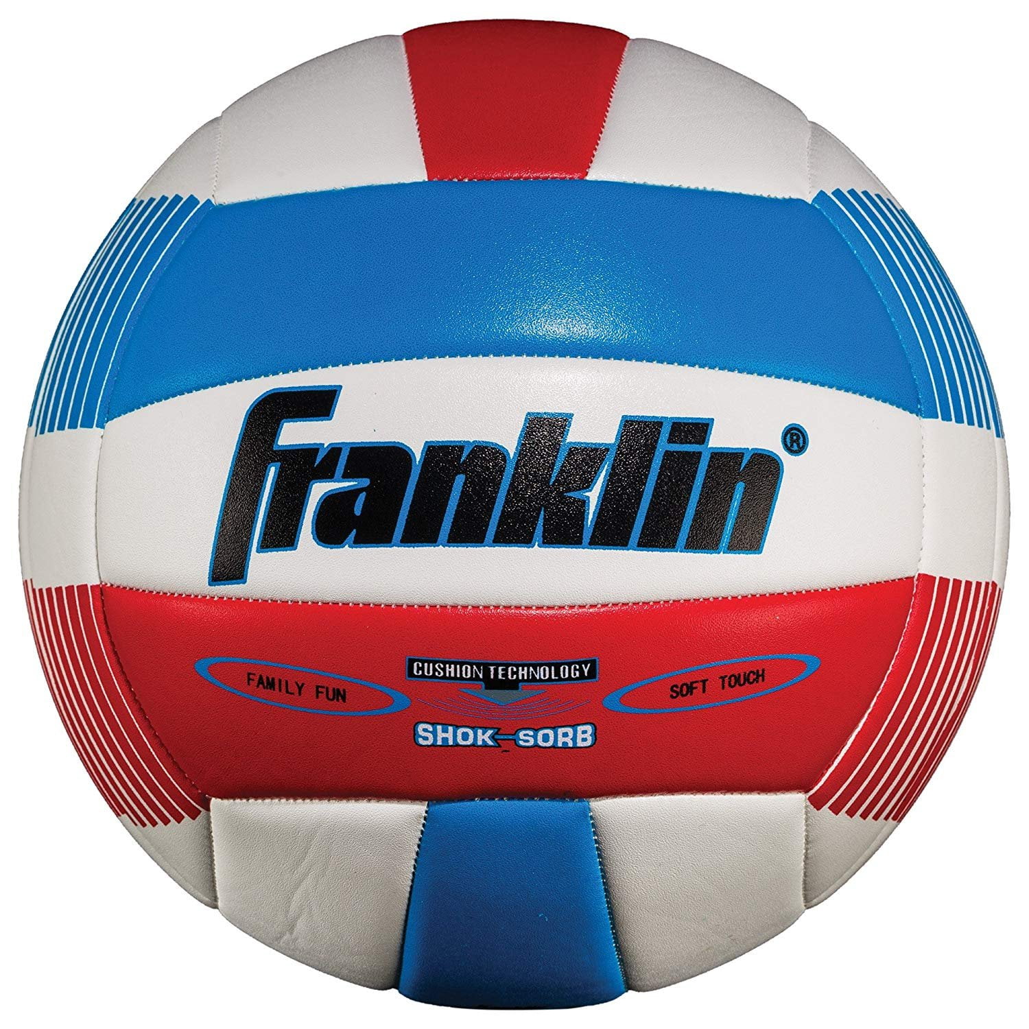 Volleyball Ball Franklin Sports Night Lightning Official Size Black & Green 