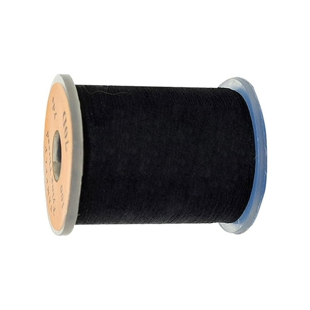 Hilo para atado de moscas Zulema 70 deniers Fluorescente Negro