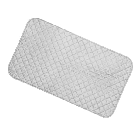 Clispeed 1Pc Iron Board Cover Silver Heat Resistant Laundry Pad with Smooth Surface