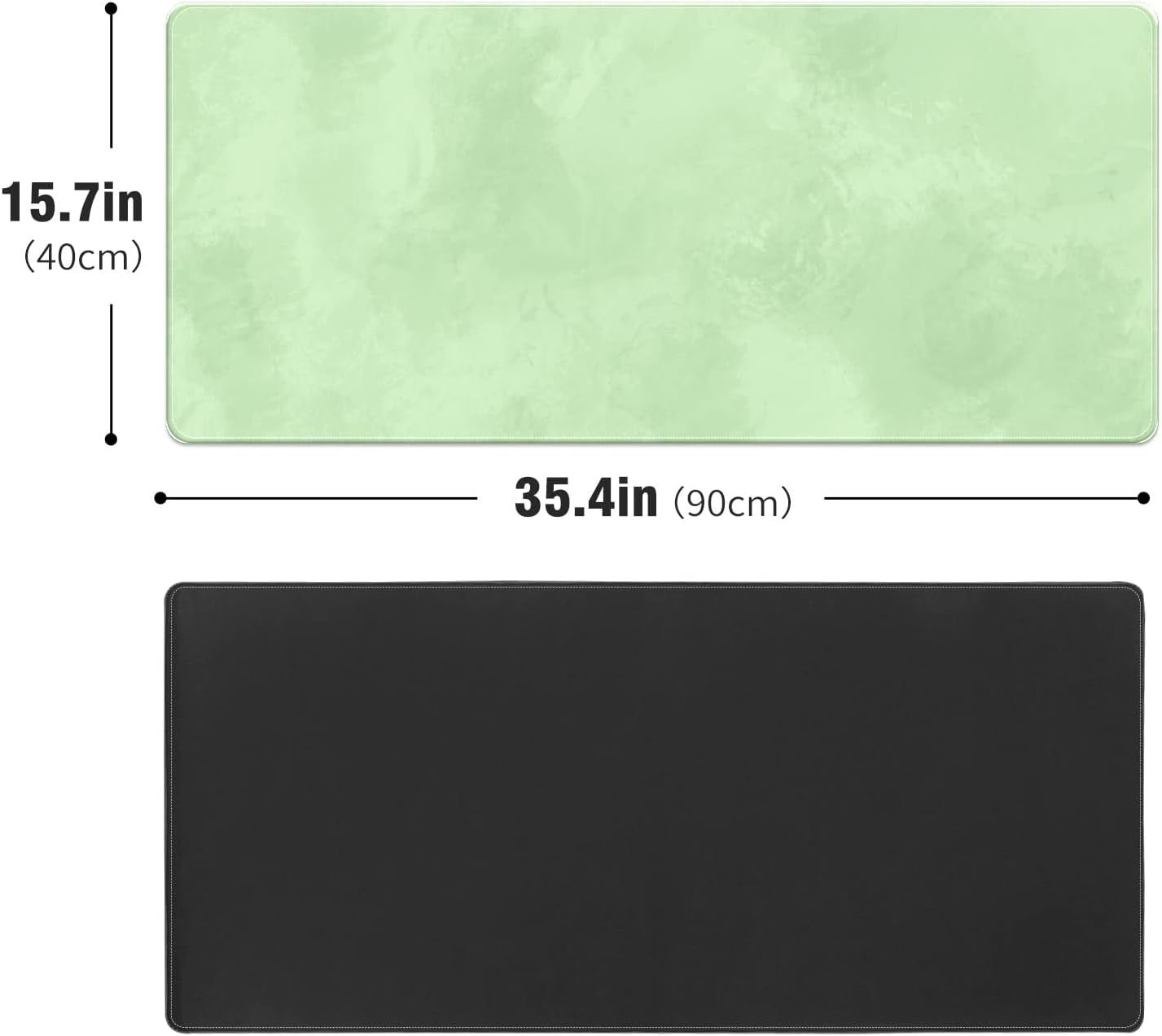 Sage Green Desk Mat, Desk Accessory, Cute Workspace, Trendy Workspace, Trendy, 35.4x15.7in Large Gaming Mouse Pad, Cute Desk Topper, Pretty Desk Pad