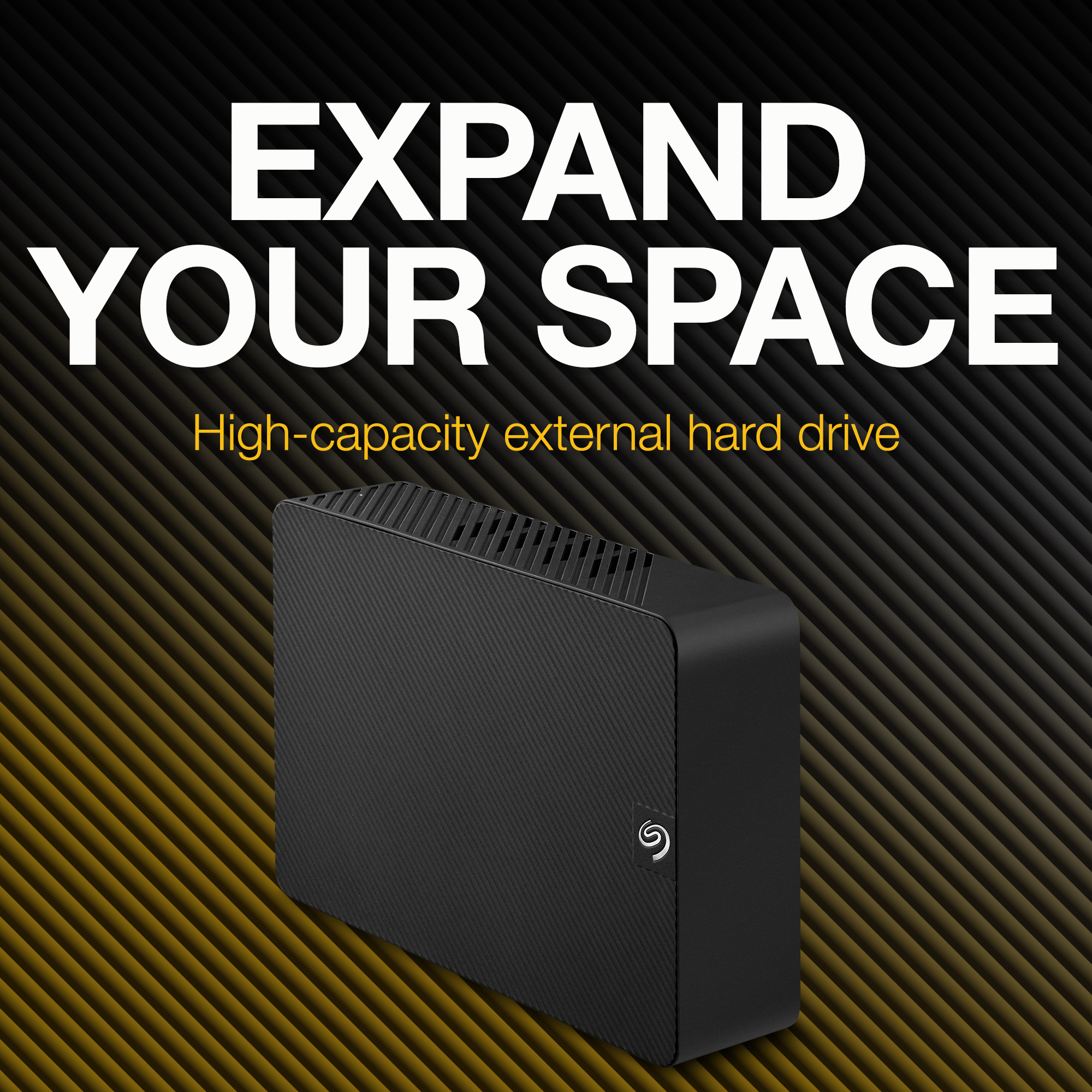 Seagate Expansion 18TB External USB 3.0 Hard Drive with Resue Data Recovery Services - Black (STKP18000400) - image 5 of 7