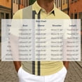 thumbnail image 3 of LIaqionyy Mens Striped Golf Shirt Business Sports Short Sleeve Collared Casual Lightweight Summer Tops Clothes S-5XL, 3 of 6
