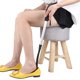 thumbnail image 5 of Cuerno de zapato retráctil ajustable largo, cuerno de zapato de acero inoxidable, calzador con mango largo, elevador de zapatos duradero, cuchara for zapatos, 5 of 6