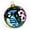 Jay on Sakura, variant on STP Goods The Nutcracker and Marie Glass Christmas Ball Ornament 3.9" (10 cm) Hand-Painted Christmas Tree Ornament Collectible Christmas Tree Hanging Decoration, Purple