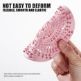 thumbnail image 6 of 5.5" Hair Catcher Shower Drain, Bathroom Sink Stopper Hair Catcher, Silicone Shower Bathtub Drain Cover Strainer, Bath Tub Accessories Beard Trap Collector (Dark Gray), 6 of 8