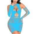 thumbnail image 1 of Mujeres moda sexy transparente ropa interior uniforme tentación malla camisón Fridja  nalpqowj10223, 1 of 5