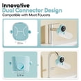 thumbnail image 4 of Faucet Extender for Toddlers, Sink Extender for Toddlers, Universal Kids Faucet Extender for Bathroom Sink, Kitchen Bathtub, Baby Wash Helper(Blue), 4 of 7