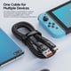 thumbnail image 4 of Cable USB tipo C de Toocki, cable de carga rápida USB C para iPhone 15, 14, 13, 12, 11, Huawei P40, P30, Realme, Oppo, Oneplus, 1 m, 2 m, 4 of 5