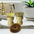 thumbnail image 7 of Cerem Bamboo Dish Brush Set, 5-Piece, Natural Coconut Bristles for Cleaning Pots, Pans, and Bottles, 7 of 7