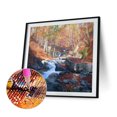thumbnail image 2 of Cuadros Decorativos Cuadros Decorativos Mountain Stream 5D DIY Diamond Painting Kits Full Round Dril Tmvgtek embutido en tela, 2 of 8