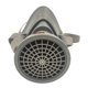 thumbnail image 2 of Máscara de gas con filtro autocebante | Respirador de silicona para químicos y pintura, ideal para trabajos de pintura en aerosol, soldadura y trabajos industriales | Protección antigas y antipolvo, 2 of 9