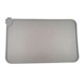 thumbnail image 1 of Silicone Pet Pad Waterproof Stain Resistant Food Eating Table Mat for Baby Kids Children Grey Paws Big, 1 of 1