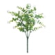 thumbnail image 1 of Arreglo floral con ramo de rosas de eucalipto artificial de 7 ramas Blanco, 1 of 7