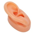 thumbnail image 6 of Silicone Ear Model, Right Soft Flexible Model Fake Ear Piercing Practice, Silicone Body Parts, Realistic Silicone Ear Mold for Jewelry Display Acupuncture Mannequin Teaching Instruction, 6 of 9