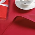 thumbnail image 6 of White Round Tablecloth 60 Inch - Waterproof Stain Resistant Spillproof Polyester Fabric Table Cloth for Dining Room Kitchen Parties, 6 of 6