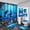 06, variant on Shark Shower Curtain for Bathroom Ocean Under The Sea Animals Decorations Sets with 12 Hooks Waterproof Polyester 72" x 72"