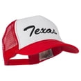 thumbnail image 5 of Mid States Texas Embroidered Foam Mesh Back Cap - Red White Red OSFM, 5 of 5