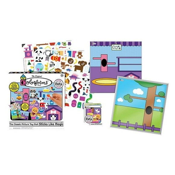 Playmonster Colorforms Picture Playsets Pets