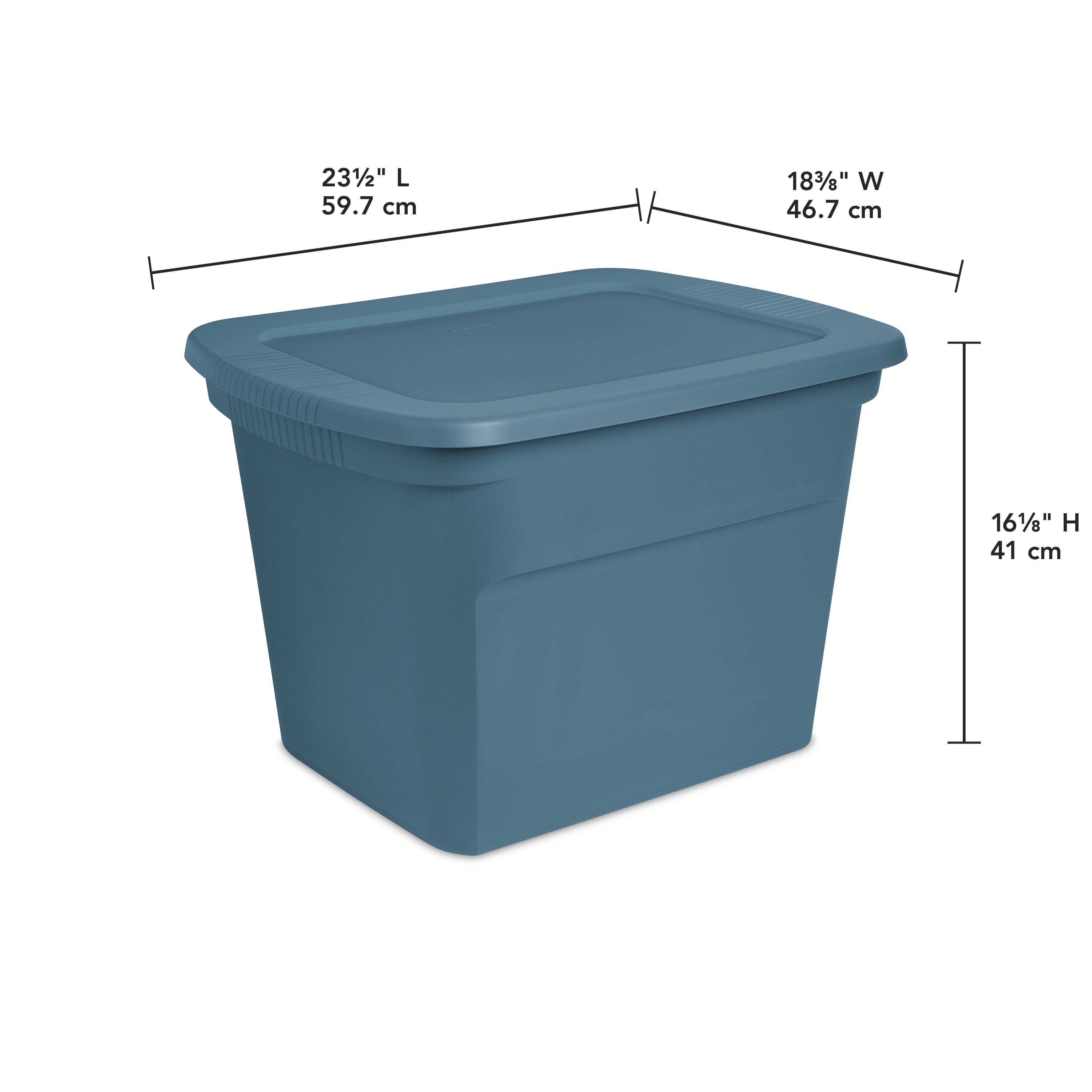 walmart 18 gallon sterilite