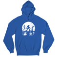 thumbnail image 5 of Alien Bigfoot Loch Ness Monster Moon Sweatshirt Funny Space UFO Hunter Sasquatch Yeti Dinosaur Nerd Believe Hoodie, 5 of 7