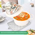 thumbnail image 3 of Yayeee Pot Holders Kitchen Heat Resistant with Pocket 7"x9.8" Cotton Oven Cooking Hot Pads, Mountain Pattern, 3 of 7