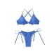 thumbnail image 4 of Conjunto bikini Marinity estampado a rayas para mujer, 4 of 6