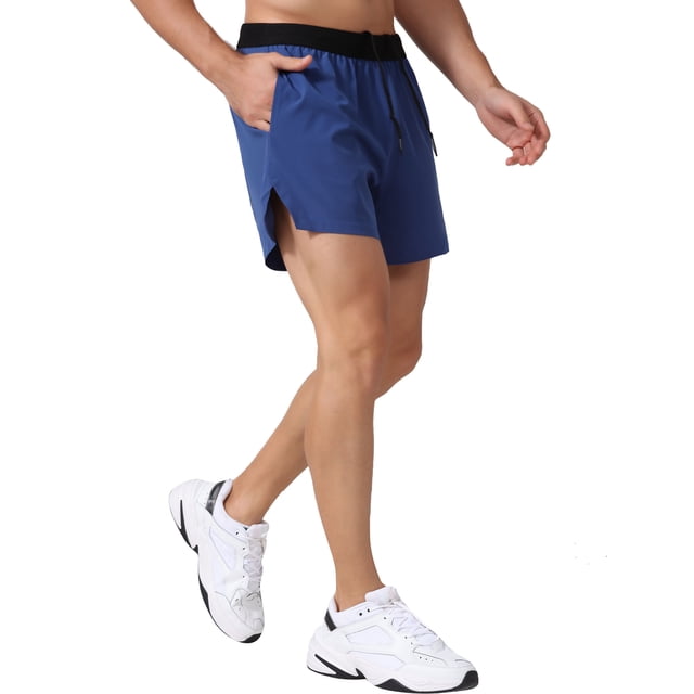 Pantalones cortos de los hombres Irfora Pantalones cortos deportivos para hombre con bolsillos Tower Loop Quick Dry Baloncesto Correr Ciclismo Fitness Shorts Irfora Pantalones cortos de los hombres