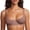 Brown Purple, variant on Women's Unlined Balconette Bra Underwire Supportive Plus Size Bras
