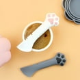 thumbnail image 4 of Feeding Wet Food Storage Reusable Silicone Multifuctional Cat Dog Can Covers Can Lids Tin Opener Pet Food Spoon PINK LID, 4 of 8