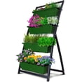 thumbnail image 1 of Macetas, Cama de jardín elevada de 4 pies - Jardineras verticales independientes elevadas 4 cajas de contenedores, macetas, 1 of 6