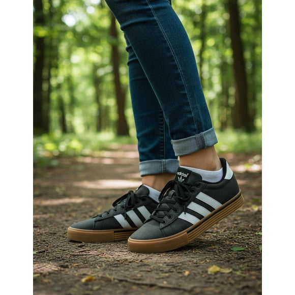 Tenis adidas Mujer Dama Casual Negro Daily 4.0 gris 3,0 MX
