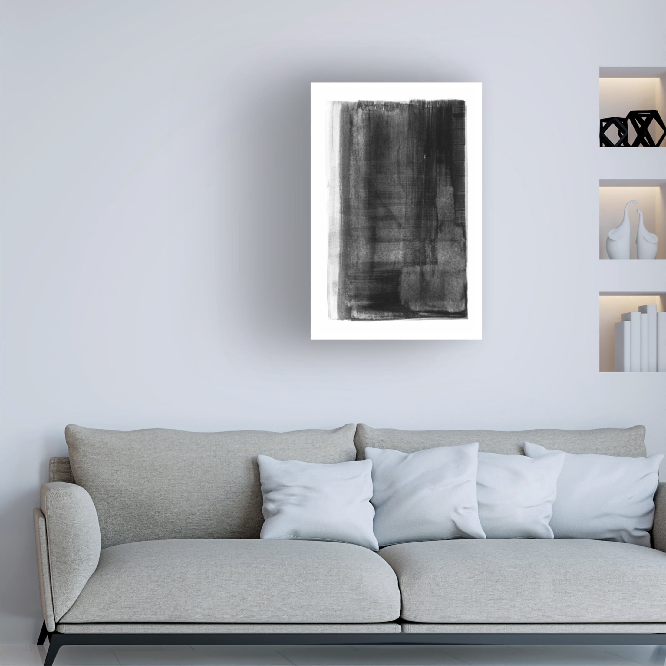 Trademark Fine Art Shot by Clint Lunar Blue Canvas Wall Art