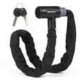 thumbnail image 1 of Anti-theft Bike Lock, Steel Cable Bike Lock, Bike Chain Lock, Black Bike Lock, Bike Locks, 1 of 5