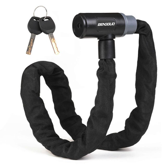 Anti-theft Bike Lock, Steel Cable Bike Lock, Bike Chain Lock, Black Bike Lock, Bike Locks