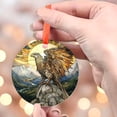 thumbnail image 4 of Customized Boho Griffin Guardian Suncatcher Ornament Window Hangings Sun Catchers Colorful Gifts for Women Mom Wife Halloween Christmas Housewarming, 2025, Seasonal Holiday Decor,, 4 of 5
