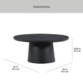 thumbnail image 4 of Better Homes & Gardens Ashby Coffee Table, Rich Black Finish, 4 of 6
