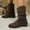 Coffee, variant on Viluyesy Womens Western Mid Calf Boots, Pull-On Comfortable Chunky Heels Fall Fashion Slouchy Boots Black US6.5
