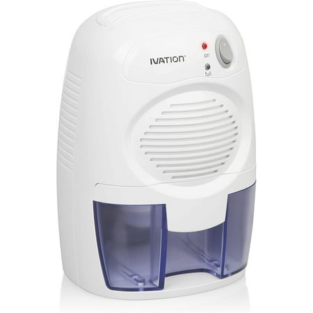 

Ivation Portable Electric Dehumidifier Small Rooms (120 ft2) 8 oz/day White