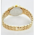 thumbnail image 2 of 34mm Montres Carlo Fashion Modern Stones Dial Luxury Women Dress Bracelet Watch (Gold), 2 of 4