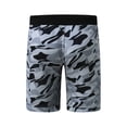 thumbnail image 4 of XIAONU Print Shorts for Men Drawstring Waist Side Pockets Sport Bottoms, 4 of 6