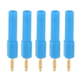 thumbnail image 1 of 5Pcs Convert Banana Plug Strong Connectivity  Conductivity 2mm To 4mm Conversion Banana Plug PA Brass 30Vac-60Vdc Inverters/ Ships/ Automobiles/ Computers/ Game Consoles, 1 of 8
