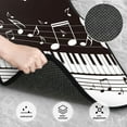 thumbnail image 3 of Zufioo Piano Keys With Musical Notes Print Car Floor Mats Four-piece Set, Car Interior Accessories - Corrosion-resistant, Non-Slip, Suitable for Cars, Trucks, Vans, 3 of 7